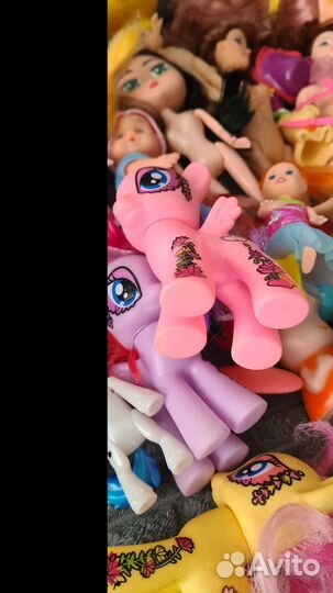 Игрушки куклы пакетом