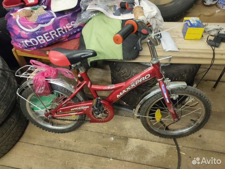 Детский велосипед 16 бу