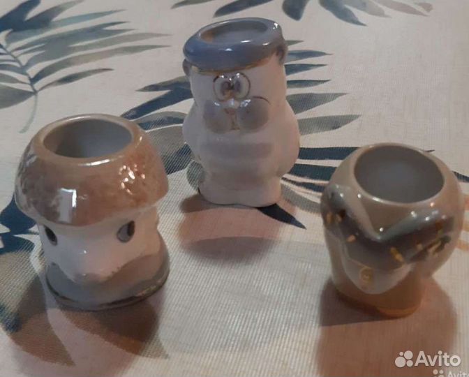 Чайные чашки, вазочки под зубочистки