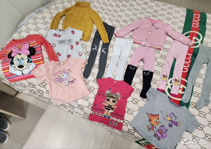 Вещи пакетом на девочку (4-5лет)