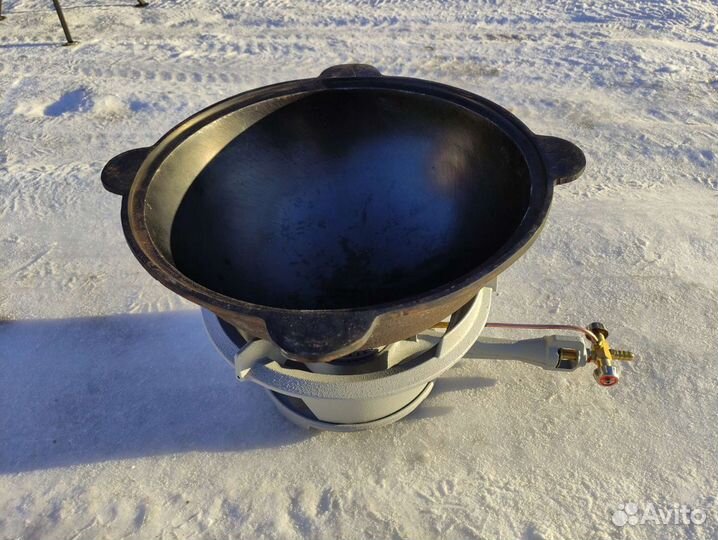 Газовая горелка разной мощности под балон