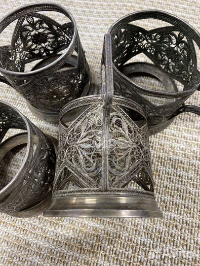 Подстаканники СССР кхи 5р 55 коп