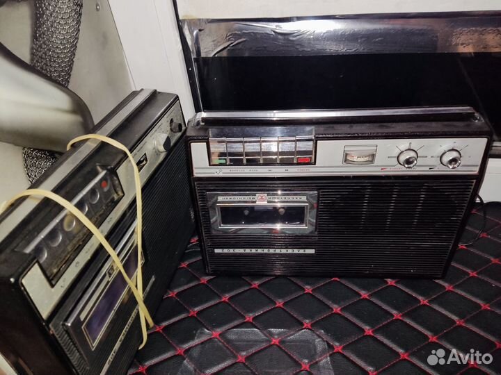 Кассетный магнитафон Электроника 302 - 2 шт