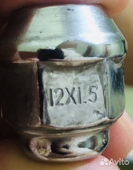 Колесные гайки 12х1.5, гайки тойота