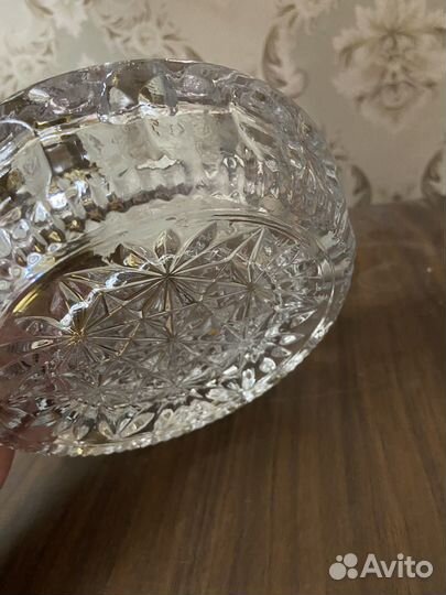 Пепельница хрустальная СССР