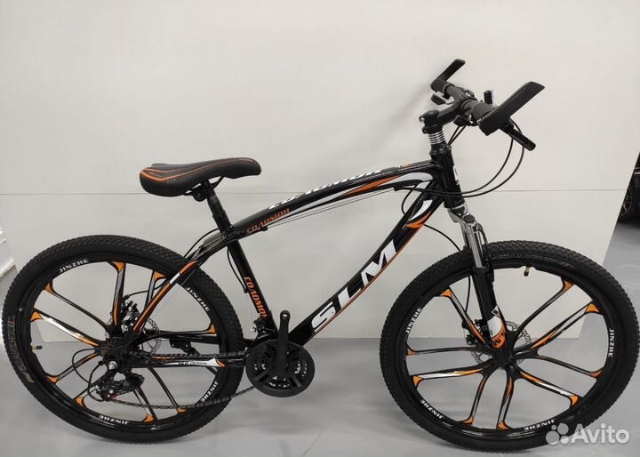 Велосипед на литых дисках