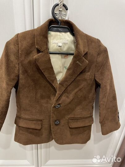 Пиджак на мальчика 98