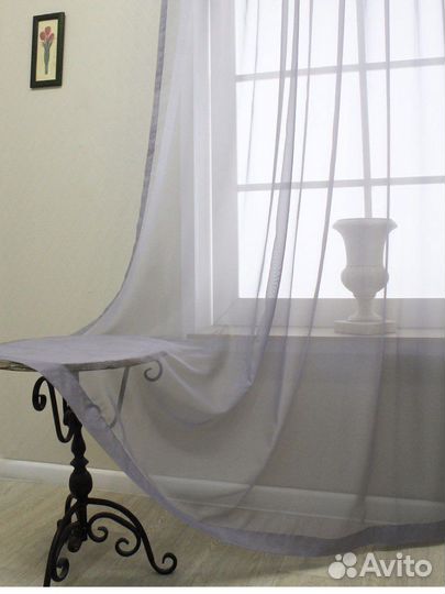 Тюль вуаль новый