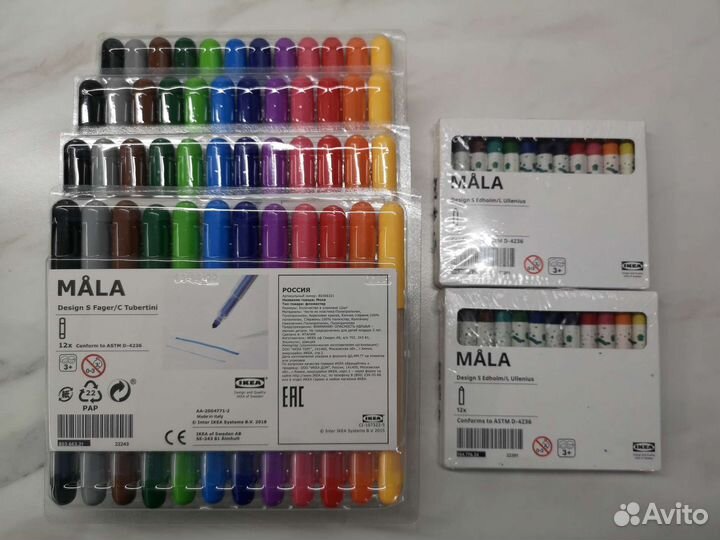 IKEA mola Икеа мола фломастеры