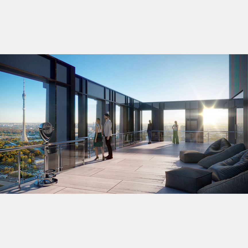 1-к. квартира, 44,6 м², 4/55 эт.