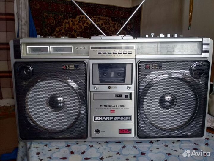 Кассетная магнитола sharp GF-9494