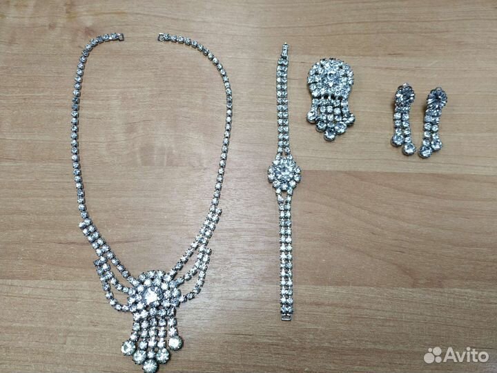 Бижутерия, свадебный набор