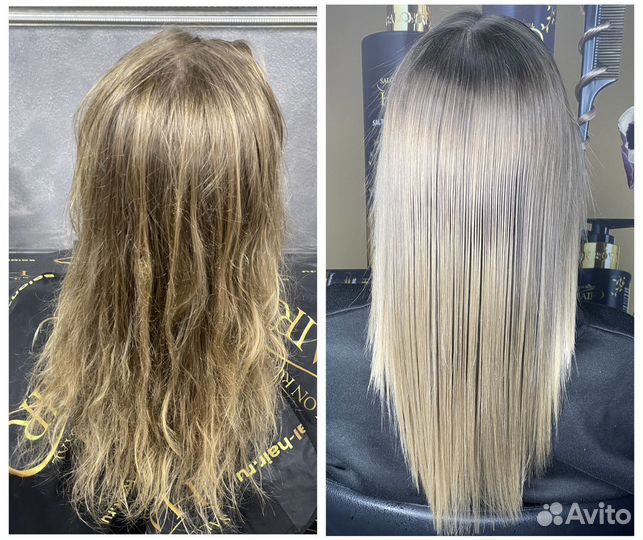 Модель на кератин,ботокс,нанопластику