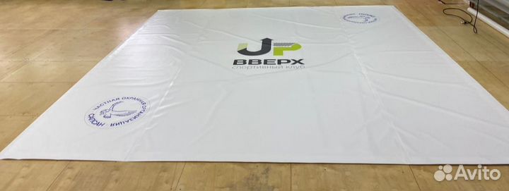 Покрытие для ринга боксерского с логотипами вашими