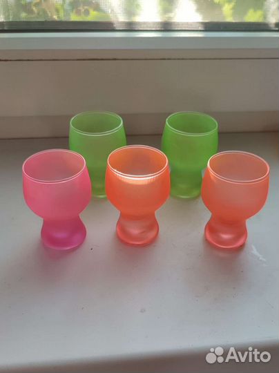 Стаканы, рюмки, фужеры,бокалы по 6 шт