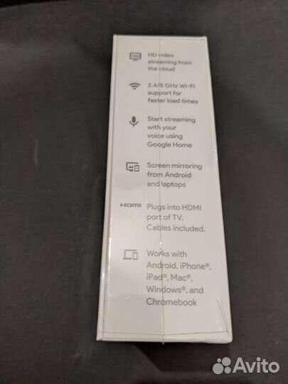 Google Chromecast 2nd Gen - новый