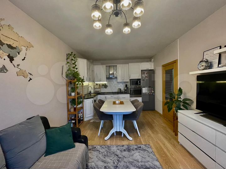 2-к. квартира, 44,5 м², 12/25 эт.