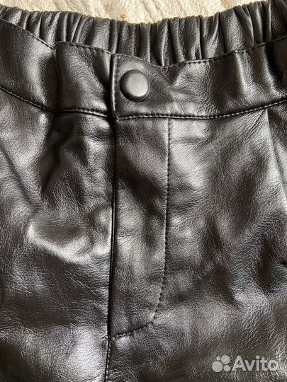 Кожаные шорты