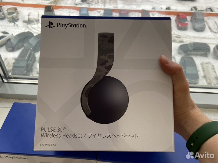 Наушники sony pulse 3D 5шт