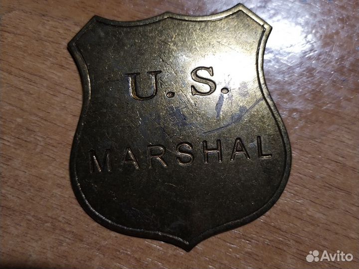 Бейдж U.S Marshal