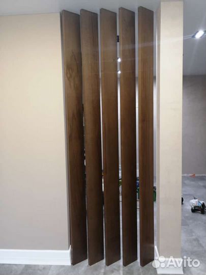 3D панели, рейки