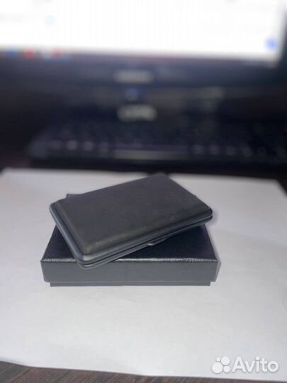 Портсигар Passatore на 14 сигарет, Черный