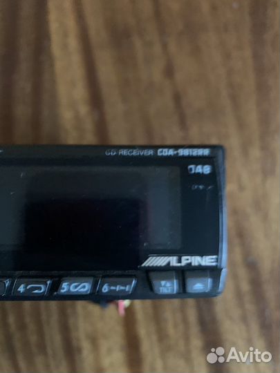 Alpine cda-9812rr