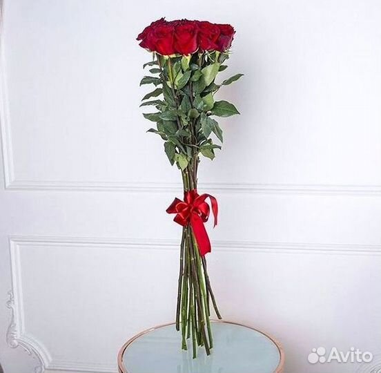 Высокие метровые розы Букеты Доставка