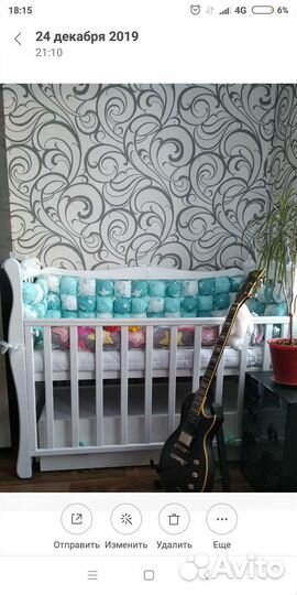 Бортики в детскую кроватку