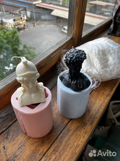 Формы для свечей силиконовые