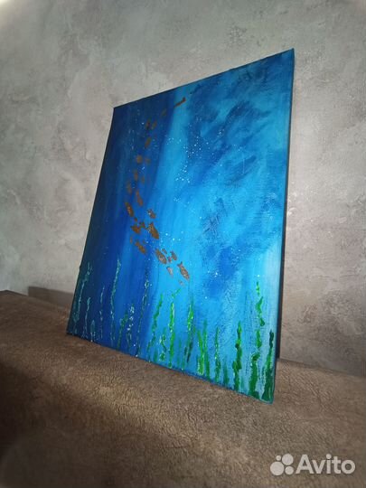 Интерьерная картина текстурная