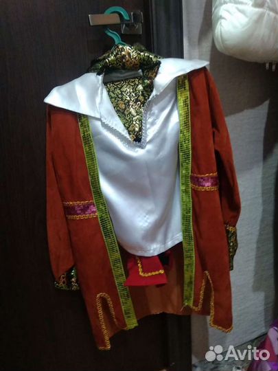 Новогодний костюм восточный принц(султан) на прока