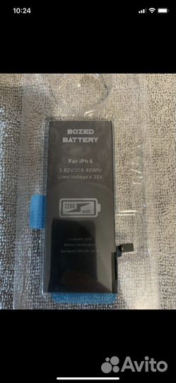 Аккумулятор на iPhone 6