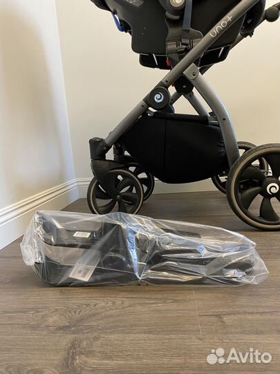 Лыжи на коляску happy baby