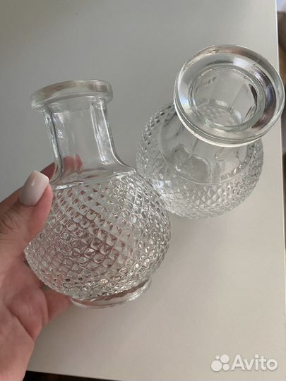 Вазочки свадебный декор