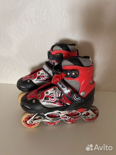 Коньки роликовые 31 32 33 34 размер