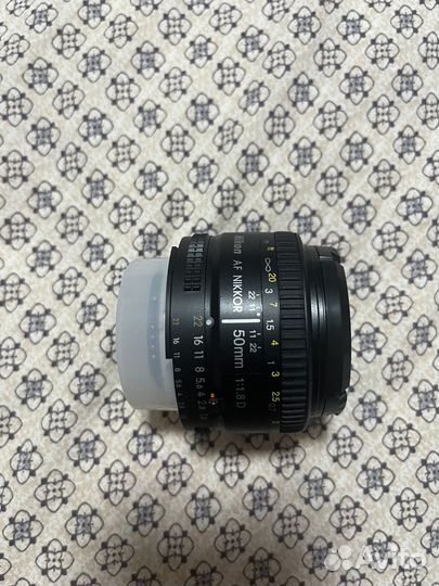 Объектив nikon 50mm AF nikkor 1:1.8D