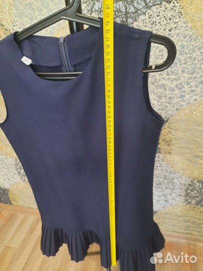 Школьная форма для девочки синяя