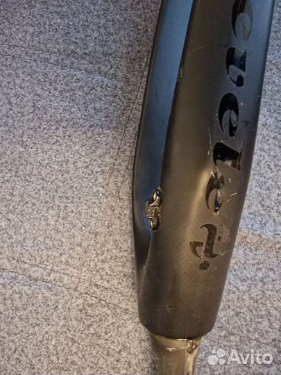 Вилка карбоновая 700с коническая