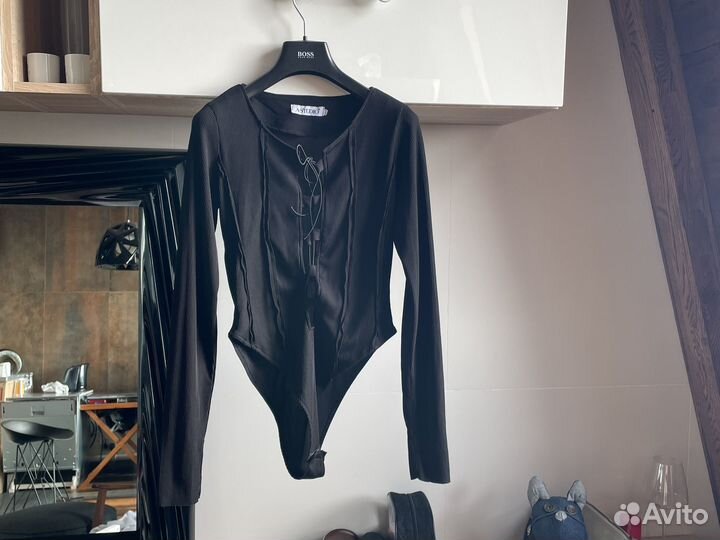 Боди черное 42 - 44