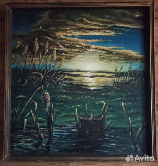 Картина маслом пейзаж