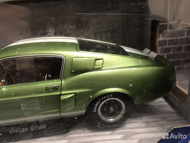 Solido 1/18 Ford Mustang Shelby GT 500 green