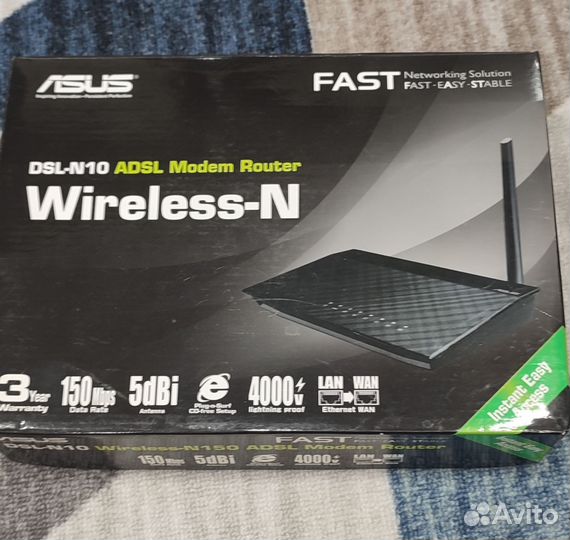 Wifi роутер asus