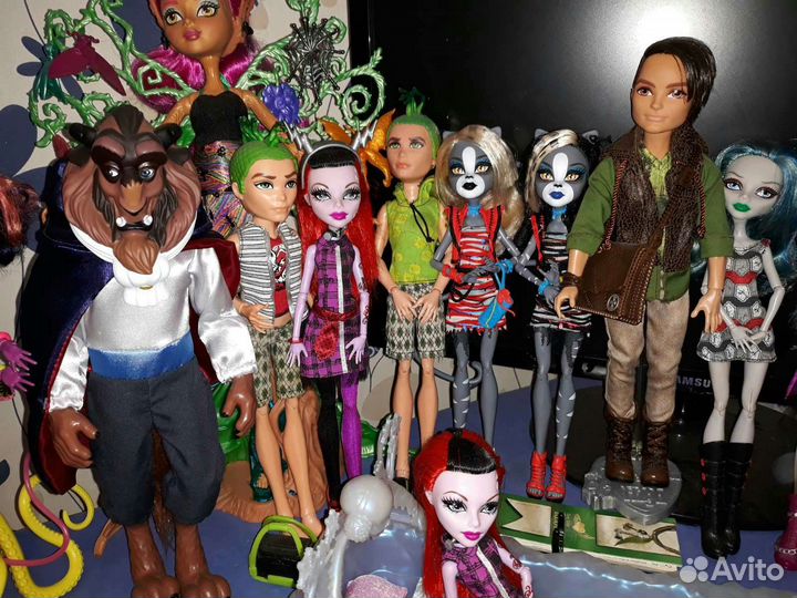 Куклы монстррхлалолупси 2 штуки
