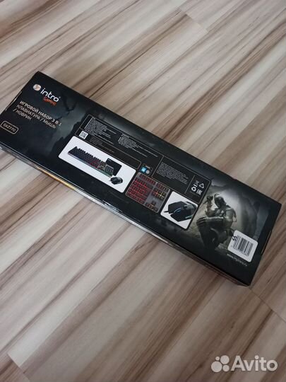 Игравой набор 2в1 клавиатура мышь Defender Glion