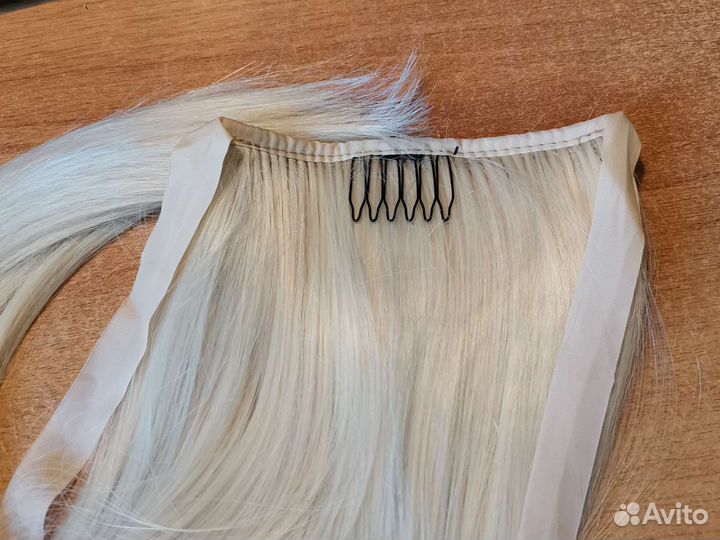 Шиньён для волос 50 см на ленте