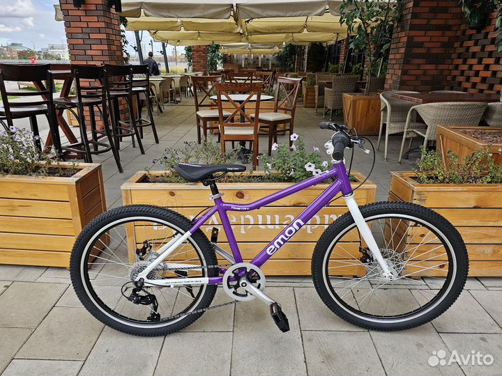 Велосипед emon фиолетовый