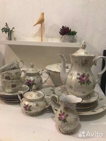 Сервиз розы гдр