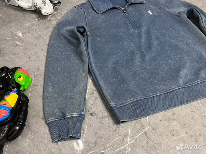 Кофта полузамок мужская поло