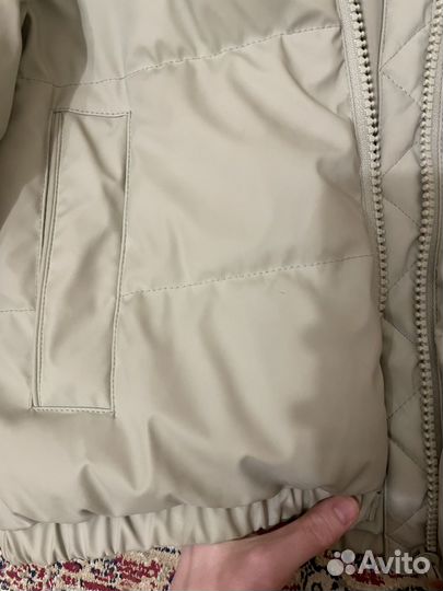 Пуховик укороченный женский